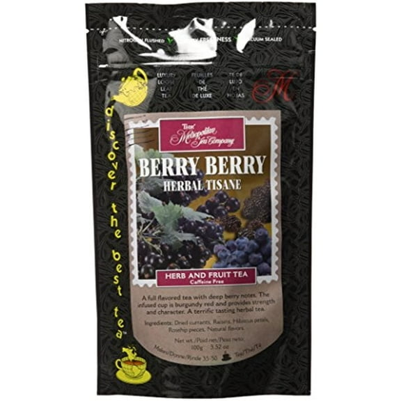 Metropolitan Tea Discovery Loose-Leaf Tea Hibiscus 100Gm
