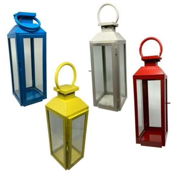 Metrotex Designs 11022 Fireside Candle Lantern