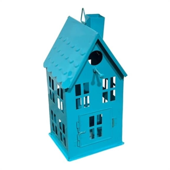 Metrotex Designs 11029 Pool House Bird House - Turquoise