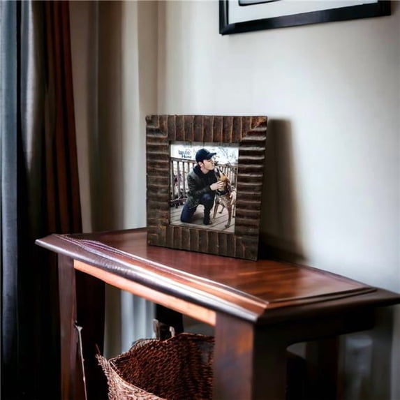 Metrotex Designs 12011 8 x 10 in. Valencia Picture Frame - Coffee