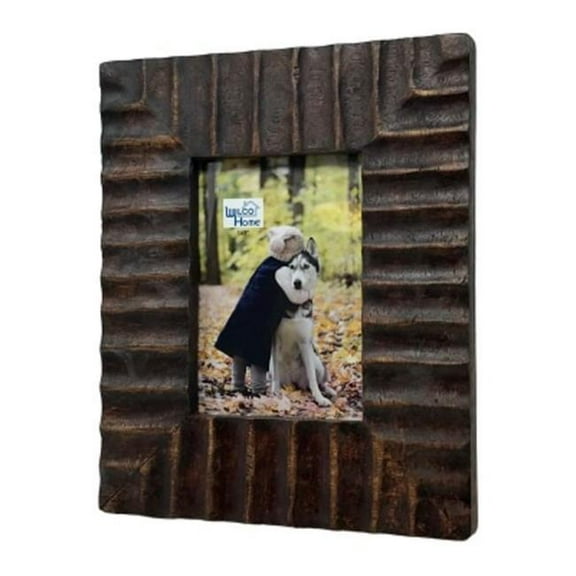 Metrotex Designs 12012 5 x 7 in. Valencia Picture Frame - Coffee