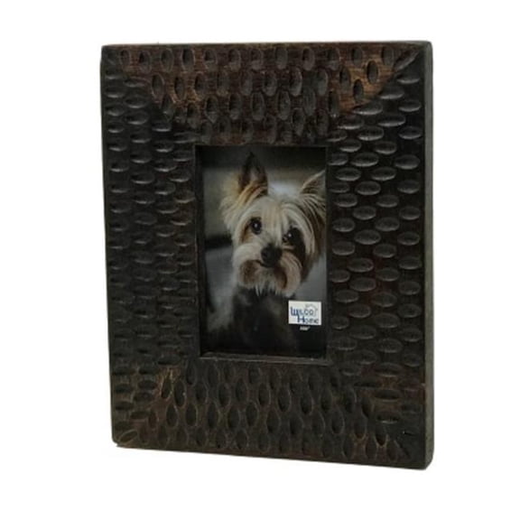 Metrotex Designs 12022 4 x 6 in. Cordoba Picture Frame - Coffee