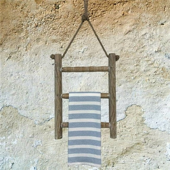 Metrotex Designs 12080 Mini 3 Rung Ladder - White Wash