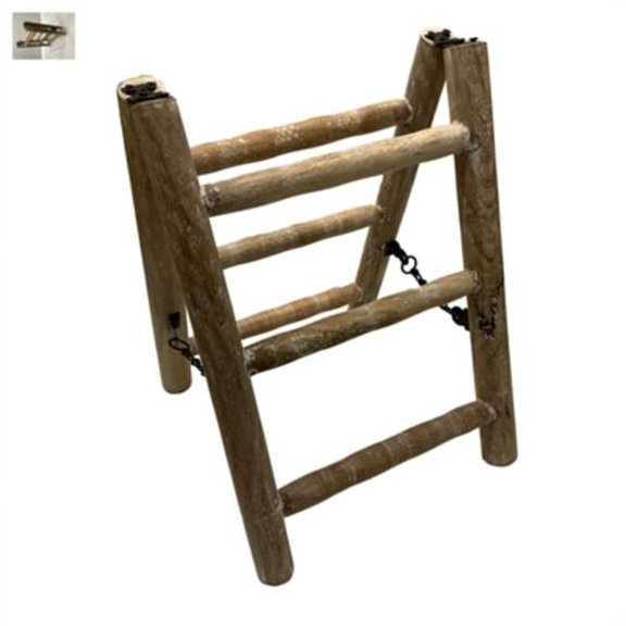 Metrotex Designs 12084 Countertop Ladder - White Wash