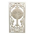 thumbnail image 1 of Metrotex Designs 13414 Gaelic Cross Wall Grill - Whitewash, 1 of 1