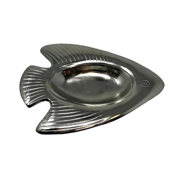 Metrotex Designs 14013 Angelfish Dish Plate - Aluminum