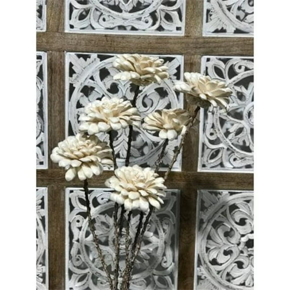 Metrotex Designs 41175 6 Stem Football Mum Drop-in Bouquet