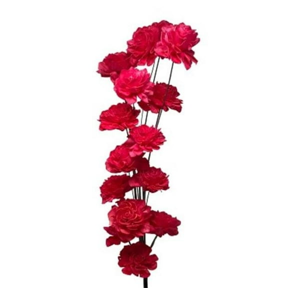 Metrotex Designs 41215 15 Stem Fire Red Marigold Drop-in Bouquet