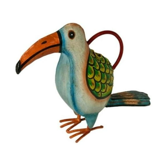 Metrotex Designs 62203 Metal Torrie the Toucan Water Can, Multi Color