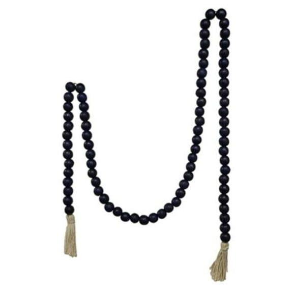 Metrotex Designs 62220 Boho Bead Garland, Navy Blue