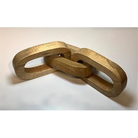 Metrotex Designs 67055 8 x 5 x 1.5 in. Chain Table Decor