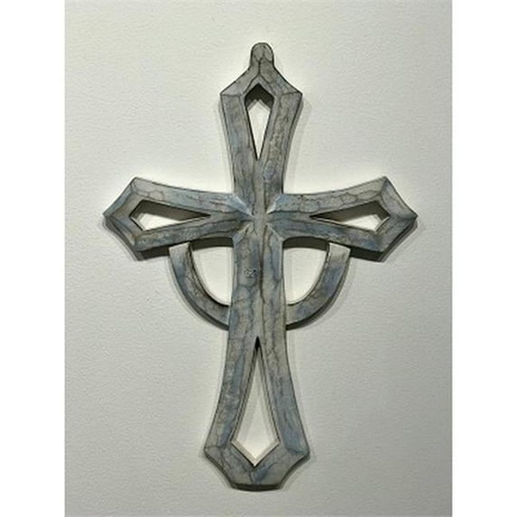 Metrotex Designs 67061 12.5 x 0.75 x 18 in. St. Basil Cross