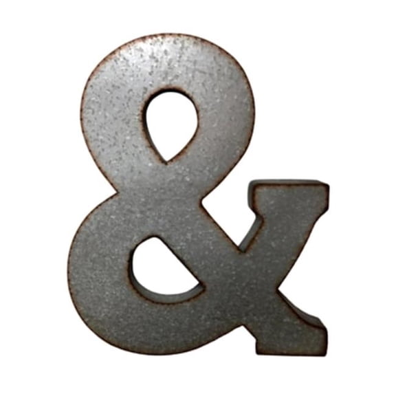 Metrotex Designs 695635 Large Ampersand Symbol Metal Wall Decor