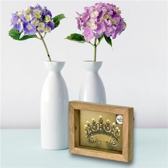 Metrotex Designs 71009 7 x 5 in. Wood Transversal Tension Photo Frame