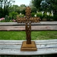 thumbnail image 1 of Metrotex Designs 73023 7.5 x 5 x 13 in. San Angelo Table Cross, 1 of 1