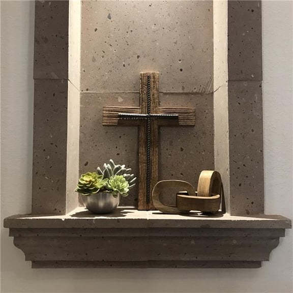 Metrotex Designs 73038 12 x 1.5 x 18 in. The Passion Wall Cross