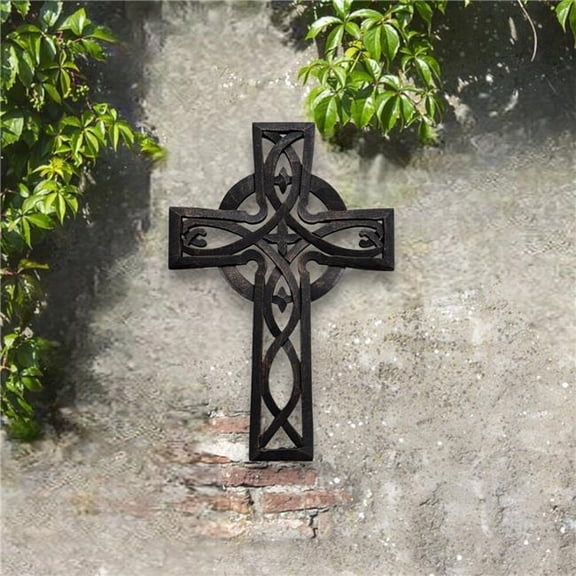 Metrotex Designs 73069 12 x 0.75 x 18 in. Riverdance Wall Cross