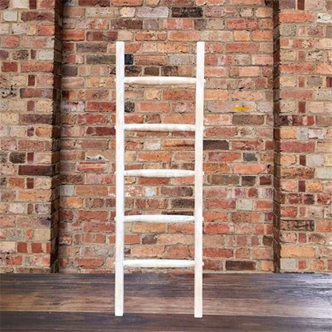 Metrotex Designs 77026 19.5 x 2 x 59.5 in. Transversal Wood Leaning ...