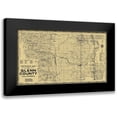 thumbnail image 1 of Metsker 14x10 Black Modern Framed Museum Art Print Titled - Glenn California - Metsker 1936, 1 of 5