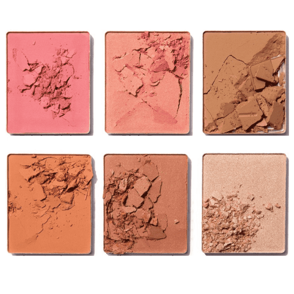 Mettalusso Mix This Vegan Color Makeup Palette, 6 Shades