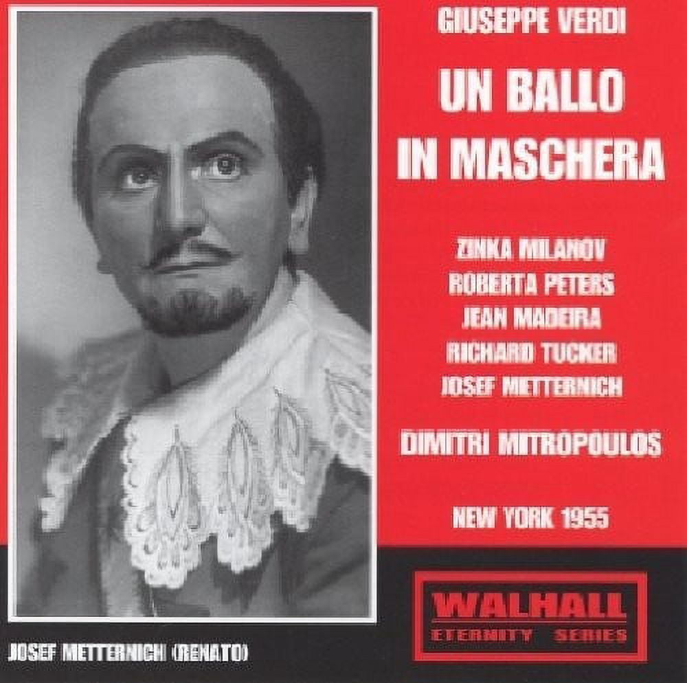 Metternich - Un Ballo in Maschera - Music & Performance - CD