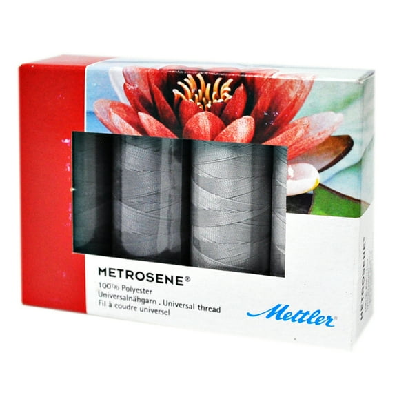 Mettler Metrosene 4 Spool Thread Set Grey