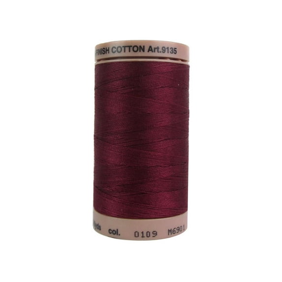 Mettler Silk Finish Cotton #40 500yd Bordeaux