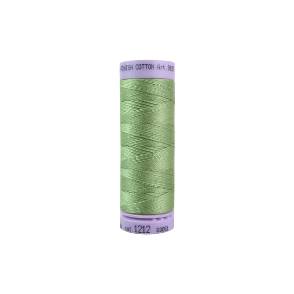 Thread - Silk Finish Cotton 50wt, 164yds Green Grape
