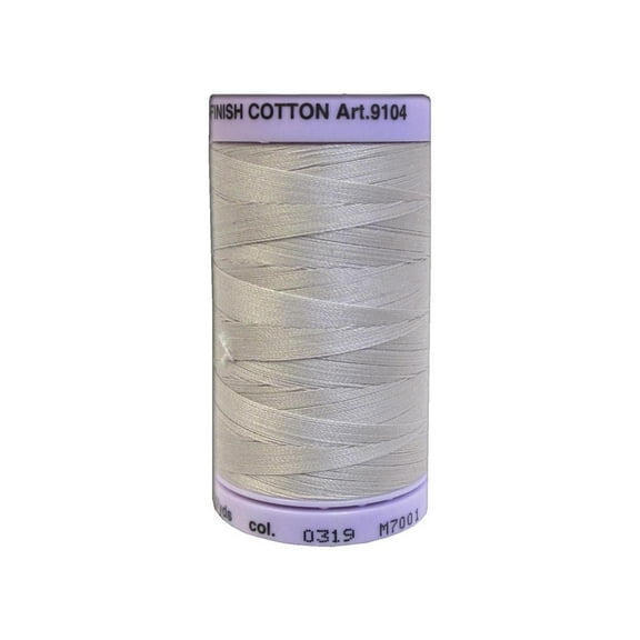 Mettler Silk Finish Cotton #50 547yd Cloud Gray