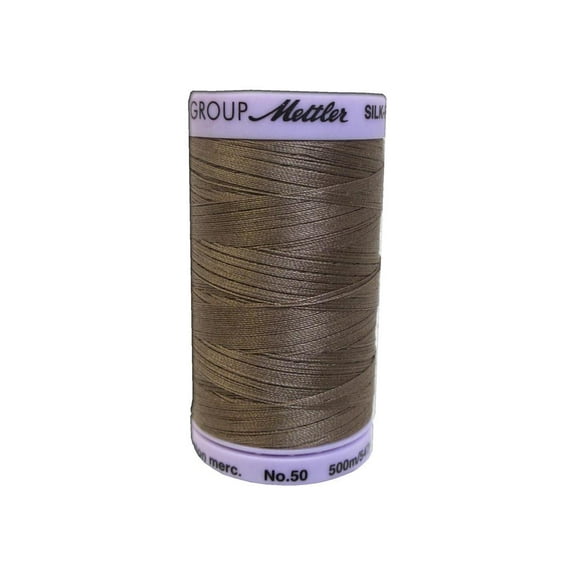 Mettler Silk Finish Cotton #50 547yd Espresso