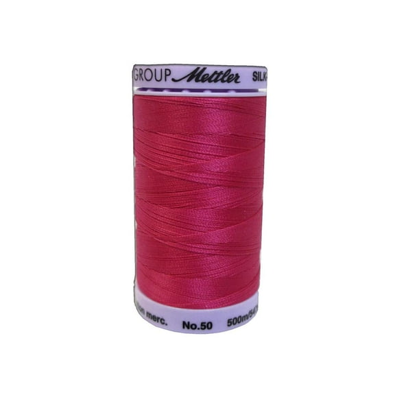 Mettler Silk Finish Cotton #50 547yd Fuchsia