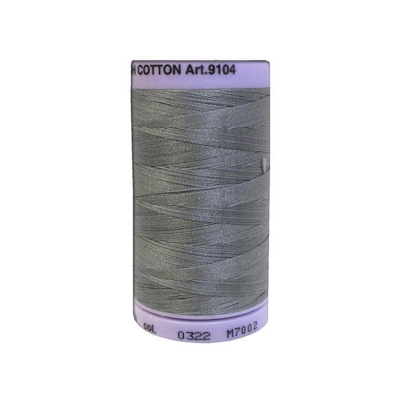 Mettler Silk Finish Cotton #50 547yd Rain Cloud