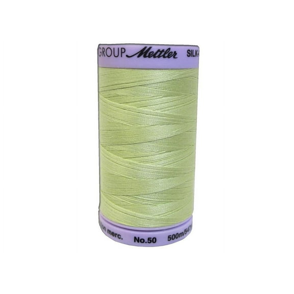 Mettler Silk Finish Cotton #50 547yd Spring Green