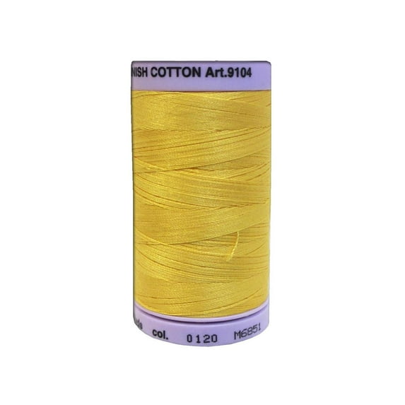 Mettler Silk Finish Cotton #50 547yd Summersun