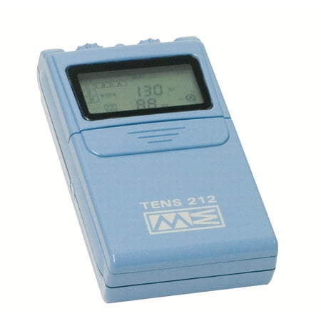Mettler TENS 212 digital 2-channel stimulator with carry case and accessories