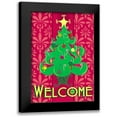 thumbnail image 1 of Metz, Andi 11x14 Black Modern Framed Museum Art Print Titled - Christmas Tree Welcome, 1 of 5