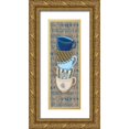 thumbnail image 1 of Metz, Andi 11x24 Gold Ornate Wood Framed with Double Matting Museum Art Print Titled - Coffee Cup Stack II, 1 of 4