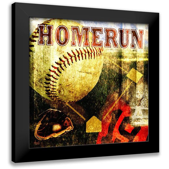 Metz, Andi 12x12 Black Modern Framed Museum Art Print Titled - Sport Collage II