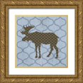 thumbnail image 1 of Metz, Andi 12x12 Gold Ornate Wood Framed with Double Matting Museum Art Print Titled - Rustic Nature II, 1 of 4