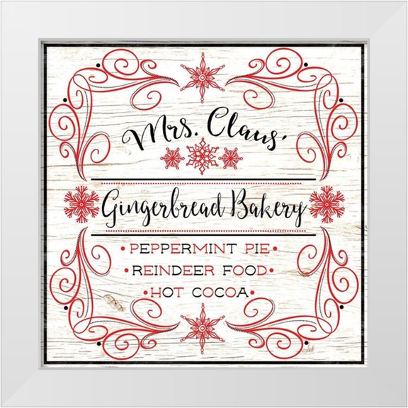 Metz, Andi 12x12 White Modern Wood Framed Museum Art Print Titled - North Peppermint Pole II