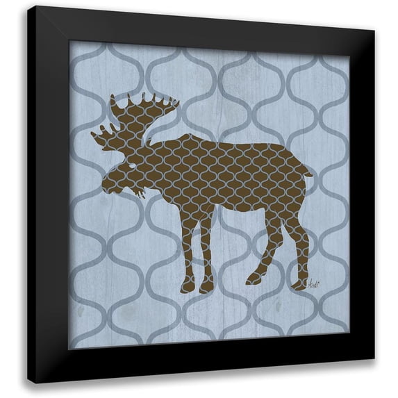 Metz, Andi 15x15 Black Modern Framed Museum Art Print Titled - Rustic Nature II
