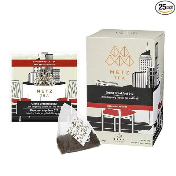 Metz Grand Breakfast Tea - 25 count