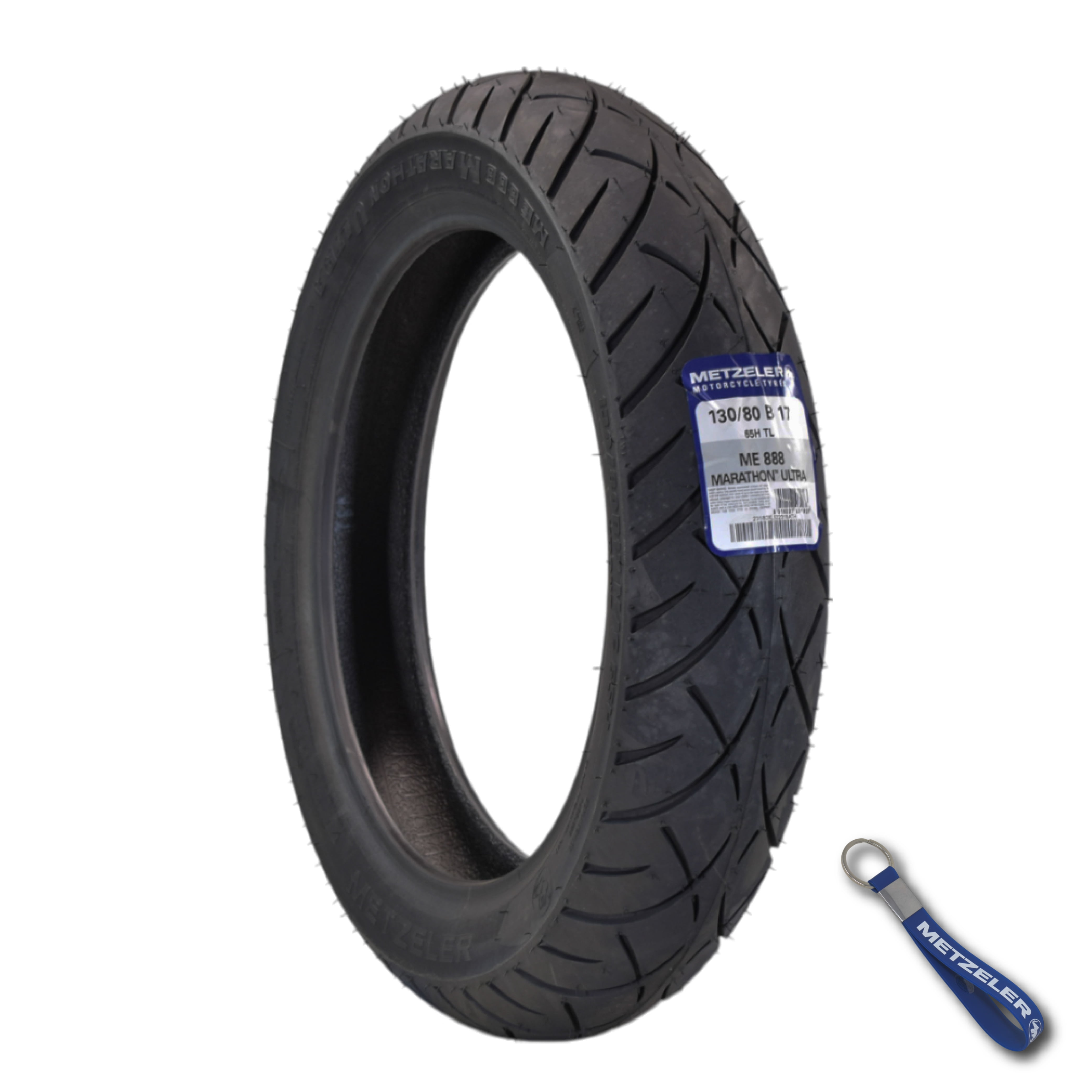 Metzeler ME 888 Marathon Ultra Front 130/80-17 65H Motorcycle Tire w/ Keychain