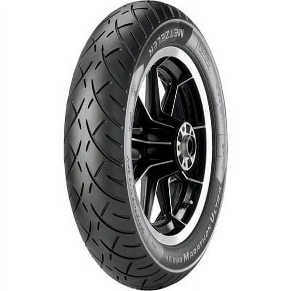 Metzeler ME888 Marathon Ultra Front Motorcycle Tire 130/90-16 (67H) Black Wall for Kawasaki Vulcan Classic VN1500FI 2000-2002