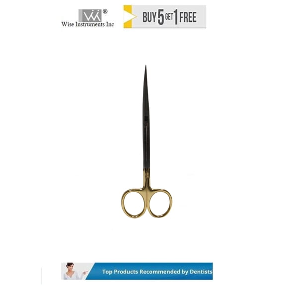 Metzenbaum Scissors, Curved, Sharp, 14.5cm