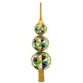 thumbnail image 1 of Metzler Bros. 15.50In Tree Topper With Triangles, Glass, 9299410, 1 of 3