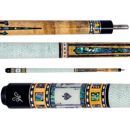 Meucci Cues Casino 6-Piece Billiard Cue Stick with "The Pro" Shaft