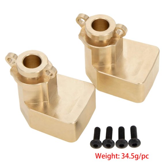 Meus Racing Brass Rear Axle Carriers For Axial 1/18 UTB18