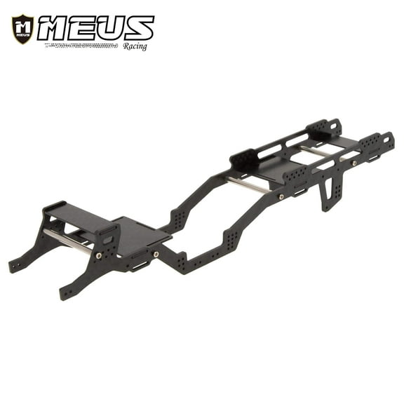 Meus Racing Carbon Fiber LCG Chassis /Center Axle Cover/Gear for Axial SCX24 66 Refit Kits