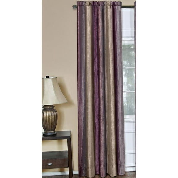 Meuse Window Curtain Panel 50x84 - Aubergine